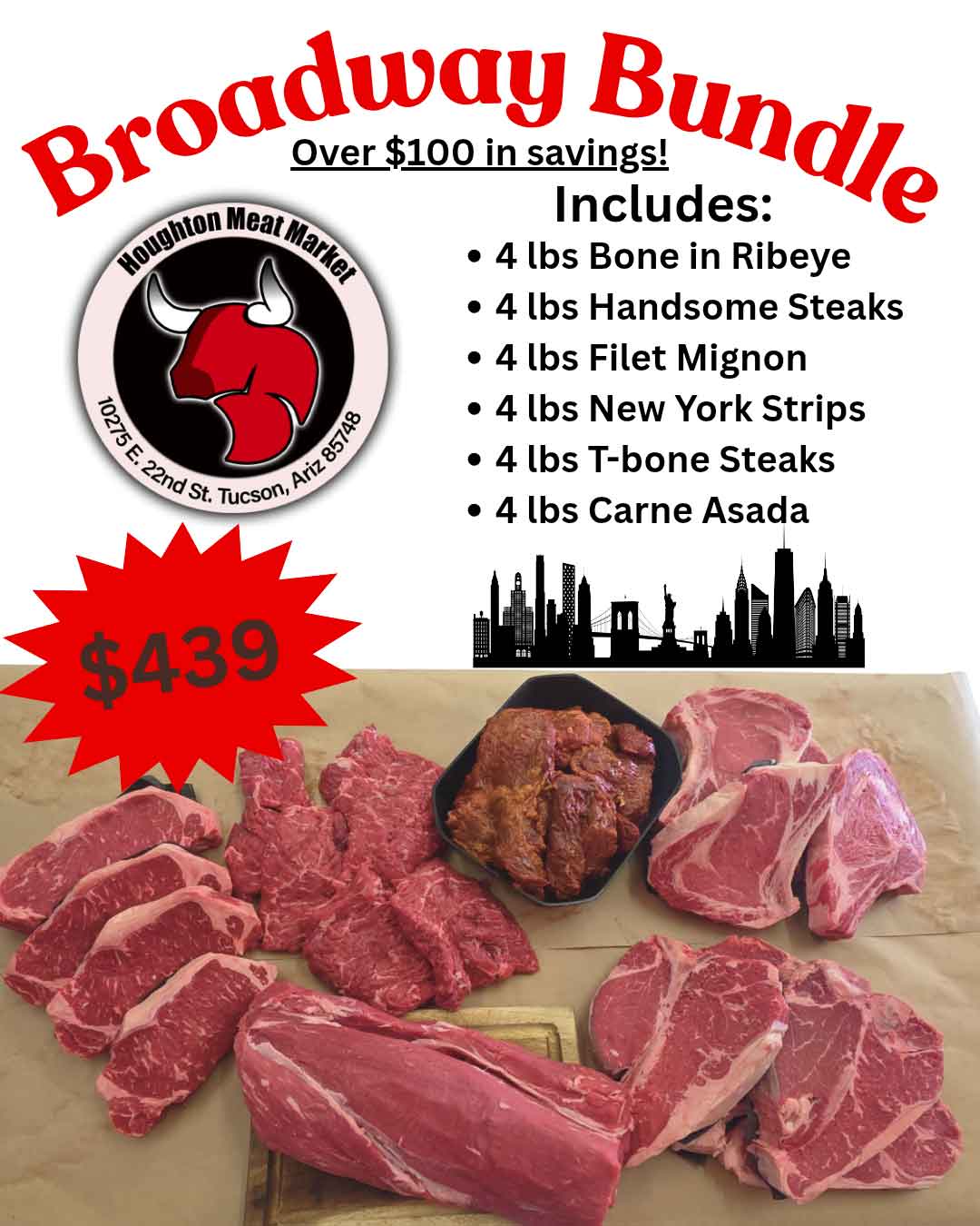 Houghton Meat Market Broadway Bundle Houghton Meat Market Broadway Bundle