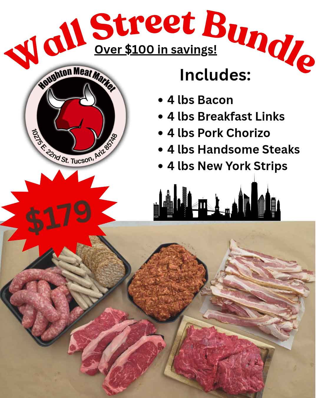 Houghton Meat Market Wall Street Bundle Houghton Meat Market Wall Street Bundle